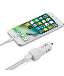 4.8 Amp/24W Dual USB Car Fast Charger For Apple & Android car van 2-Port 2 pck - Picture 1 of 4