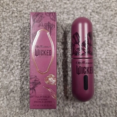 REM Beauty x Wicked Made In Oz Mauve Purple Tulip Field Lip Stain 0.32 fl oz NEW - Image 1 of 4
