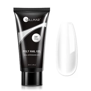 Clear Poly Nail Gel - Builder Gel for Nail Art DIY Salon at Home 30ml/1fl.oz - Picture 1 of 7