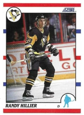 RANDY HILLIER 1990-91 SCORE CARD NEAR MINT CONDITION - Image 1 of 2