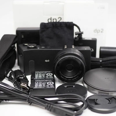 SIGMA dp2 Quattro 29.0MP Digital Camera w/original box FromJapan Fedex Near Mint - Image 1 of 4