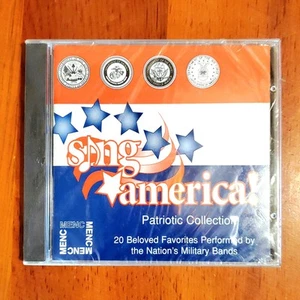 NEW SEALED Music CD Sing America Patriotic Song Collection Military Big Band USA - Picture 1 of 4