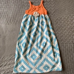 Peaches 'n Cream Maxi Dress - 10 - Picture 1 of 7