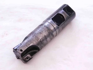 1" DIA. 4" OAL SQUARE SHOULDER INDEXABLE END MILL 1" SHANK 3 FLUTE 1.0 - Picture 1 of 10