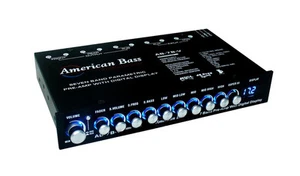 American Bass ABV-7B 7-Band Parametric Equalizer Pre-Amp with Digital Display - Picture 1 of 1