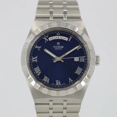 Tudor Royal 41 mm esfera azul acero inoxidable M28600-0005 Foto 1 de 4