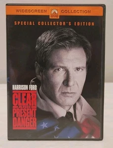 Clear And Present Danger (1994, Special Collector's Edition DVD) Free Shipping! - Foto 1 di 5