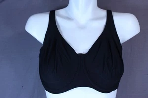 New Wacoal 855387 Underwire Unlined Shape Revelation T-Shirt Bra size 40D black - Picture 1 of 6