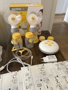Medela Swing Maxi Doppelmilchpumpe – kaum benutzt, mit Zubehör - Bild 1 von 9