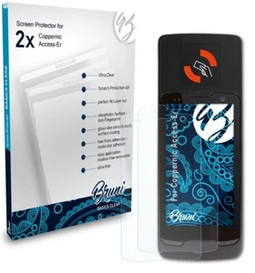 Bruni 2x Écran protecteur pour Coppernic Access-Er Protecteur d'écran - Photo 1 sur 4