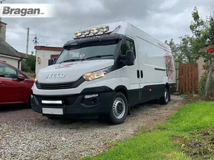 Roof Bar B1 + Jumbo Spots + LEDs To Fit Iveco Daily 2014+ Van Front Medium High - Picture 1 of 12
