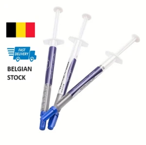 3pcs 1g Grey Silver Thermal Grease Silicone Heat Sink Paste CPU Cooler Heatsink - Photo 1/4