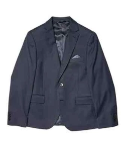 Lauren Ralph Lauren Husky Solid Classic Sport Coat Big Boys 20H Navy Notch Lapel - Picture 1 of 17