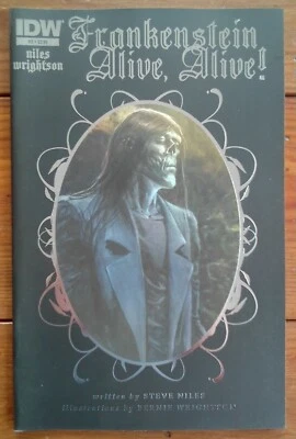 FRANKENSTEIN ALIVE, ALIVE! #1, STEVE NILES & BERNIE WRIGHTSON, IDW, MAY 2012, VF Foto 1 de 3