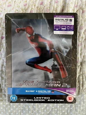 THE AMAZING SPIDER-MAN 2 BLU-RAY LENTICULAR LIMITED EDITION STEELBOOK  - Image 1 of 4