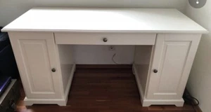 Schreibtisch Ikea Liatorp weiß 145x65x73 - Guter Zustand - Bild 1 von 1
