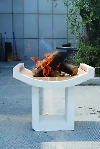 Feuerschale Holzgrill mit Grillrost - Bild 1 von 6