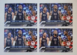 4 Karten✨️2024 Topps NOW Olympics USA Basketball Gold #26 CURRY LEBRON DURANT  - Bild 1 von 3