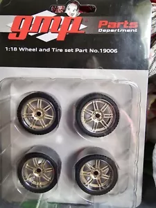 GMP-19006 1:18 GMP 7 Spoke Custom Wheel And Tire Pack - Picture 1 of 3