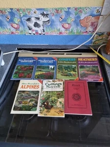 BUNDLE OF 7 Adrian Bloom Gardening Guide Booklet 1980S ROSES 1958 & CUTTINGS - Picture 1 of 24