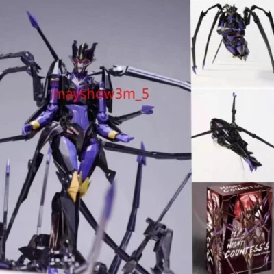 Viúva Negra Condessa Noturna Brinquedos Transformadores 16cm Figura de Anime Coleção Presentes - Imagem 1 de 4