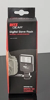 Ritz Gear Digital Slave Flash with Camera Bracket for DSLR Cameras - Image 1 of 3