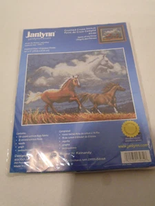 JANLYNN SPIRIT OF THE HORSE Counted Cross Stitch Kit - Picture 1 of 3