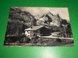 Cartolina Rifugio Marmolada ed il Gran Vernel - 1950 ca - Foto 1 di 1