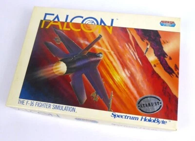 Atari ST Spiel in OVP (Big Box) -- FALCON F-16  (Spectrum Holobyte) -- DISK - Bild 1 von 3
