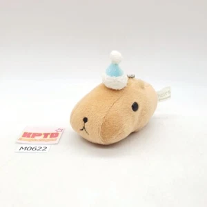 Capybara-san Santa M622 KAPIBARA-SAN X-Mas TRYWORKS Keychain Plush 3" Japan - Picture 1 of 15
