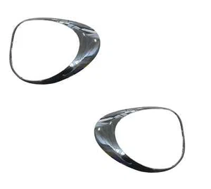 2 Coppia Cornice Cromata Faro Fanale Posteriore Fiat 500L sx dx olsa 2012 in poi - Foto 1 di 4
