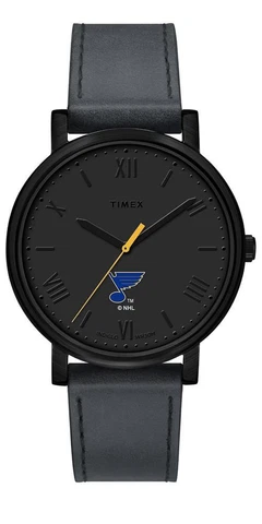 Ladies Timex Saint Louis Blues St Watch Black Night Game Watch Cover