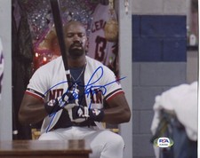 DENNIS HAYSBERT Autograph | Signed 8x10 Photo Major League Pedro Cerrano PSA COA