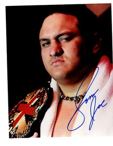 WWE SAMOA JOE Wrestling 8 x 10 AUTOGRAMM FOTO - Bild 1 von 1
