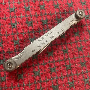 Vintage Blue Point By Snap On Tools Feeler Gauge Early 🇺🇸 - Picture 1 of 9