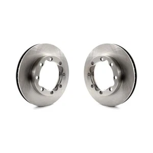 Brake Rotors Front Pair For Chevrolet K2500 Dodge Ram 2500 K1500 Suburban GMC - Picture 1 of 9