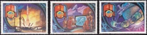 Russia Stamps Scott # 4921 - # 4923 Mint NH Complete Set of 3 Space Exploration - Picture 1 of 1