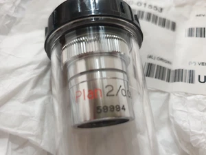 New Nikon Plan 2/0.05 Microscope Objective AMAT Applied Materials 3920-01553 - Picture 1 of 6