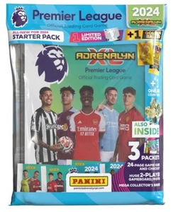 UK Panini Premier League 2024 23/24 Adrenalyn XL Piłka nożna Card Game Zestaw startowy - Zdjęcie 1 z 1