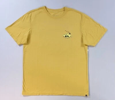 Men's Quiksilver Regular Fit Cotton Short Sleeve Hawaii Shirt Size L NEW - Image 1 of 2