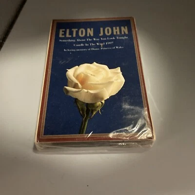 BRAND NEW Elton John "Candle In The Wind 1997"  factory sealed Cassette Single   - Image 1 of 4