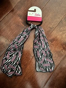 NWT, Justice "Dance" Hair Tie with Scarf - Picture 1 of 1