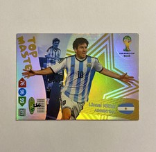 Panini Adrenalyn XL 2014 World Cup Brasil Top Master Lionel Messi Argentina