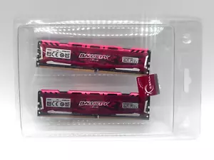 8GB Micron Ballistix Sport 4GBx2 DDR4-2666MHz PC4-21300 SD RAM BLS4G4D26BFSE.8FE - Picture 1 of 3