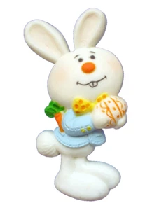 Hallmark PIN Easter Vintage BARNABY Bunny RABBIT Holiday Brooch SIGNED DATED '75 - Picture 1 of 3