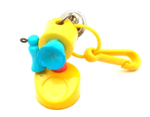 Vintage 1980s Charm Old Fashioned Telephone Clip On for 80s Charms Necklace - Picture 1 of 6
