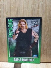BALLS MAHONEY🏆2006 Topps WWE #81 Payback Trading Card 🏆FREE POST ✔