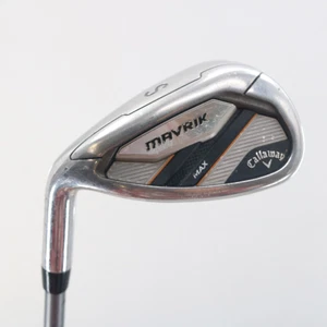Callaway Mavrik Max S SW S W Sand Wedge Graphite Shaft Stiff S Flex LH C-141835 - Picture 1 of 6