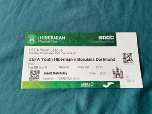 Hibernian gegen Borussia Dortmund Februar 2023. - Bild 1 von 1