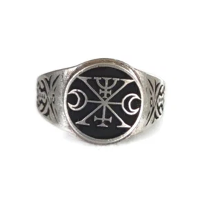 #54 Murmur Seal Ring Lemegeton Clavicula Salomonis Demons + Optional pendant - Picture 1 of 10